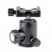 FB-28i Ball Head Panoramic Tripod Head Load 6KG with Screw-Knob Clamp DDC-37 For Wide Camera Plate