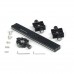3D-3 Kit Tripod Head with Slide Dual Camera Photography Kit For Panoramic & Close-Up Photography