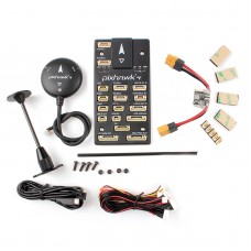 Pixhawk4 Flight Controller Plastic Version w/ PM02 Power Management Board M8N LED Buzzer GPS Module 