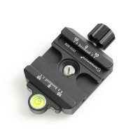 DDC-50X Screw Knob Clamp Quick Release Clamp Jaw Length 48mm For DSLR Tripod Ball Head
