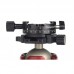 DDH-05 58mm Panoramic Panning Clamp Load 20KG with Dovetail Plate For Arca Photography Accessories