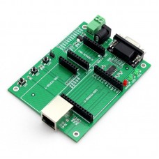 Serial Port to Ethernet Test Board Network to Serial Port Module RJ45 to TTL Network Port TCP232-T2