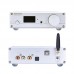 Silver NXC04 AK4493 Bluetooth 5.0 USB DAC Headphone Amplifier + Original Plastic Remote Controller