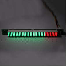 Single Channel 32-Segment Music Spectrum Display Analyzer Sound Level Meter LED Module Assembled