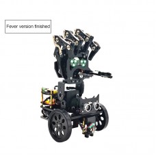 Bionic Robotic Arm Mobile Manipulator Palm Mechanical Programming Robot w/ MP3 Playing Dance Assembled
