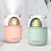 USB Mini Humidifier Mute Air Sprayer Diffuser Fogger Mist Maker 300ML w/ Colorful Light for Home Bedroom