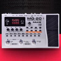 NUX MG-20 Guitar Modeling Processor Multi Effects Amp Pedal Drum w/ 60 Effect Models 72 Preset