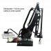 3 DOF Mechanical Arm Robotic Arm Manipulator Teaching Kit with Digital Servo Air Pump 