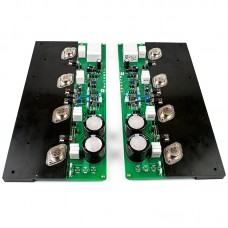 MJ2001 50W Amplifier Board MJ11032/33 HiFi Class A Stereo Power Amp Board CDE Capacitor Heat Conduction