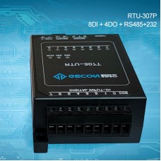 Industrial Controller 4 Relay Output 8 Switch Input For Modbus RTU RTU-307P 8DI + 4DO + RS485 + RS232