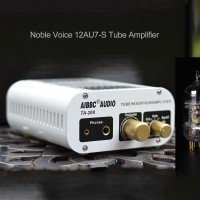 AIBBC TA-200 Power Amplifier Bluetooth DAC Headphone Amp Electronic Tube Decoding XMOS+ES9038 DSD 12AU7-S Tube