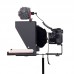 Mobile Phone Teleprompter SLR Camera Prompter w/ Remote Control for Video Shot Interview Speech Live  