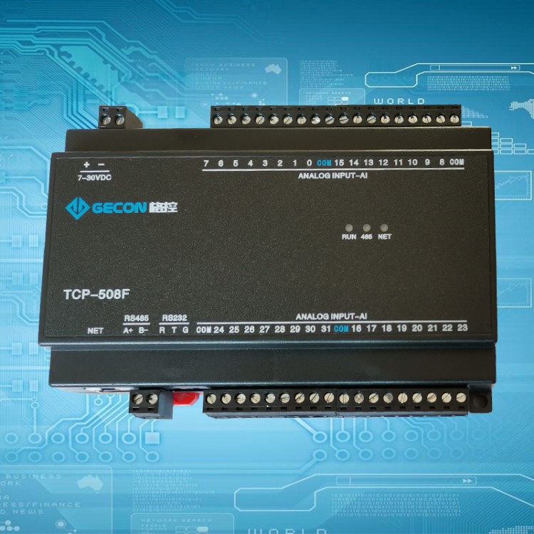 Ai Adc Data Acquisition Module For Modbus Tcp Protocol Tcp F