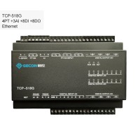 4PT100 + 3AI + 8DI + 8DO Data Acquisition Ethernet IO Module TCP-518G [Ethernet Communications]