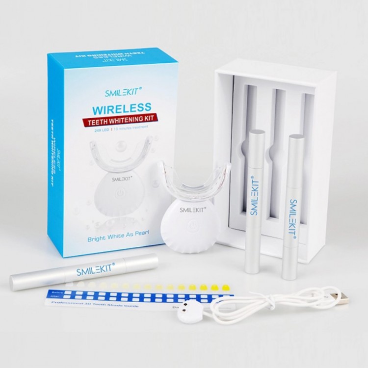 Teeth Whitening Gel Kit Wireless Charging Teeth Beauty ...