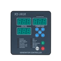 Maxgeek HJ-103A Generator Controller Control Panel Diesel Genset Control Module Automatic/Manual Start