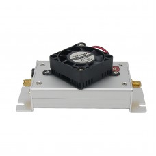 1M-1.2GHz Broadband RF Power Amplifier Module Amp Adjustable Gain 16dB Output 2W with Cooling Fan