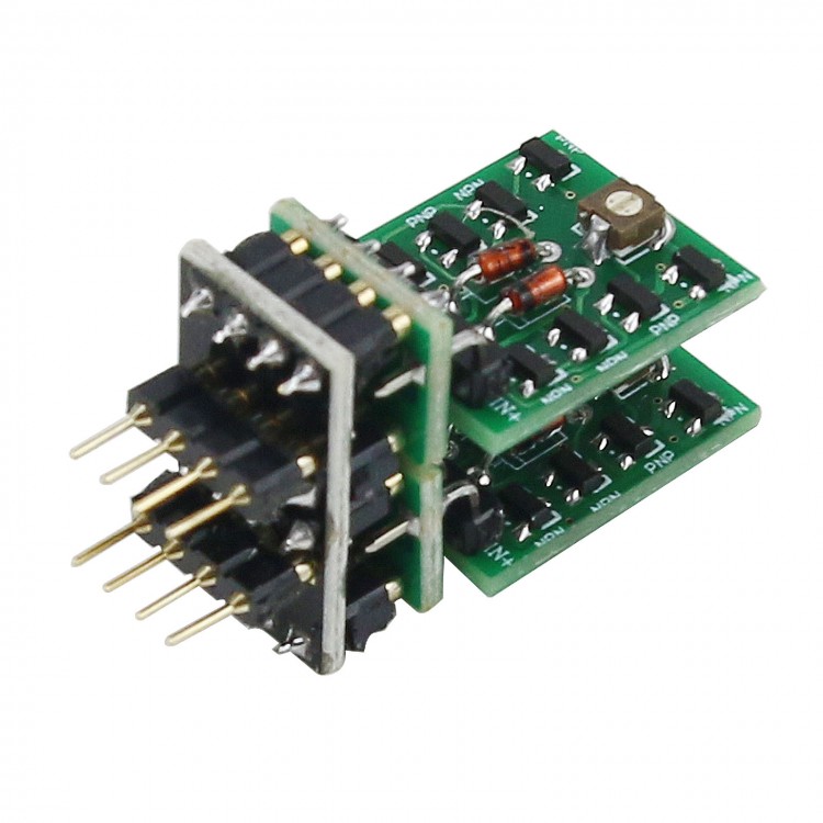 Discrete Dual Op Amp Double Differential Fully Symmetrical Discrete