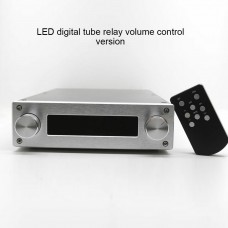 Remote Volume Control Volume Controller Assembled 4 Inputs LED Digital Tube Relay Version