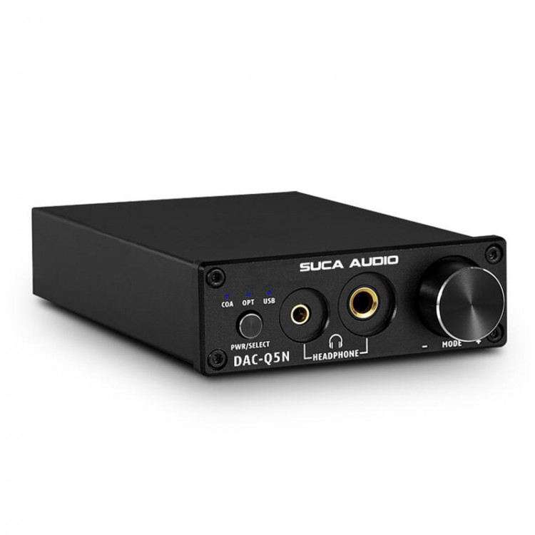 DAC-Q5N HiFi Lossless Headphone Amplifier DAC Optical Coaxial USB Sound ...