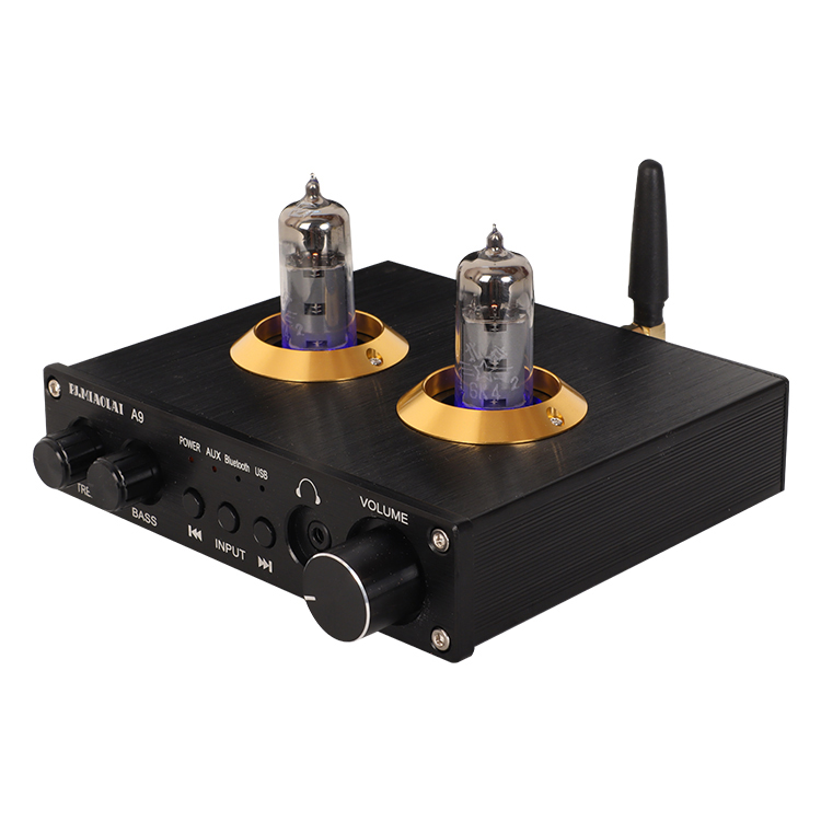 A9 HiFi Tube Preamp HiFi Headphone Amplifier Bluetooth 5.0 Receiver ...