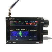 Thicker 3.5" 400MHz-2GHz Malachite DSP Malahit SDR Radio Receiver Nice Sound w/ Registration Code