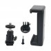Camera Stabilizer w/ Fill Light & Mic & Cold Shoe Tripod Head For All SLR Home DV Cameras PKT3013