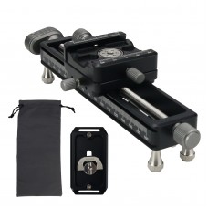 Nisi NM-180 Macro Focusing Rail Slider Portable Desktop Shooting Slide Photography Track for SLR Camera