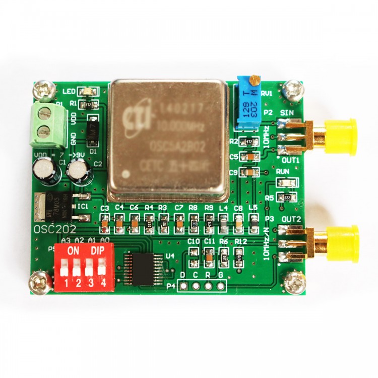 10MHz OCXO Frequency Standard Reference Module Board 10MHz 2.5M 1M 100K ...