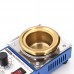 DBL-350A 150W Lead-Free Soldering Pot Small Round Solder Pot Titanium Plating Tin Furnace 50mm/2"