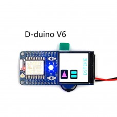 DSTIKE D-duino V6 Display Duino ESP8266 Development Board 1.3" Color TFT Screen 240*240 Resolution