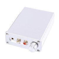 Headphone Amplifier DAC DSD ES9038 Sound Card USB DAC Assembled Silver w/ USB Interface For Amanero