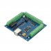 4 Axis MACH3 CNC Breakout Board USB Stepper Motion Controller Card 12-24V 100KHz +USB Cale+CD