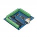 4 Axis MACH3 CNC Breakout Board USB Stepper Motion Controller Card 12-24V 100KHz +USB Cale+CD