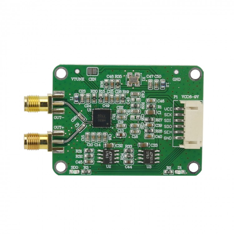 25M-3G RF Low Noise Source Signal HMC830 Module PLL Frequency Source ...