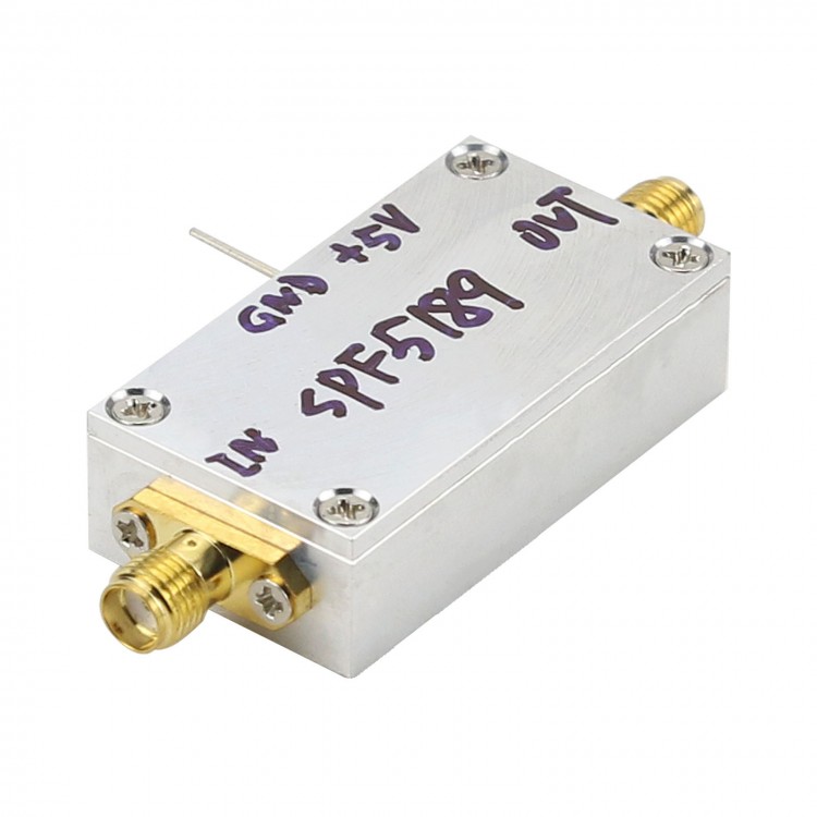 SPF5189Z Amplifier 25MHz-6GHz RF Amp Power Amplifier 5V 0.12A Finished ...