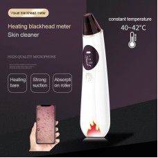 Visual Blackhead Remover Vacuum Blackhead Removal Home Pore Cleaner Heating Facial Cleansing Device