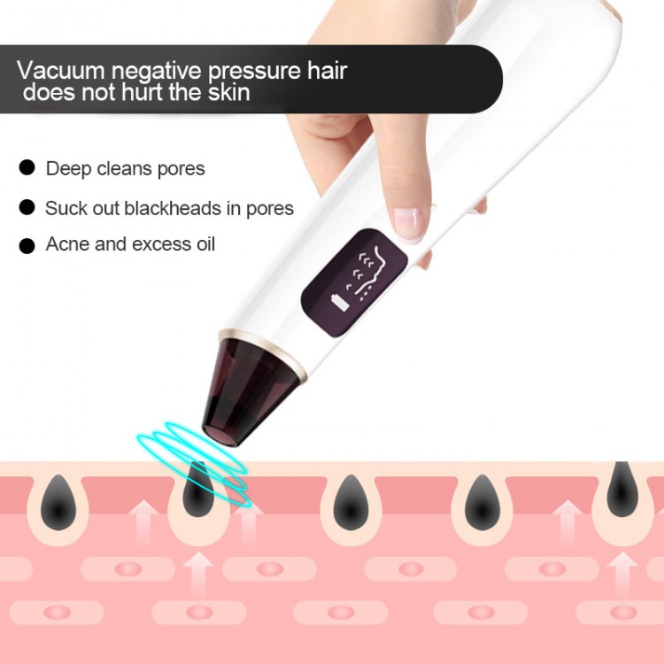 Аппарат для очистки пор лица xiaomi visual blackhead remover