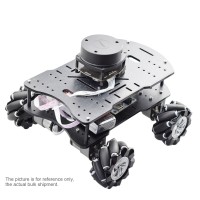 Unassembled ROS Robot Smart Car Chassis Mecanum Wheel Car With Lidar Navigation For Raspberry Pi