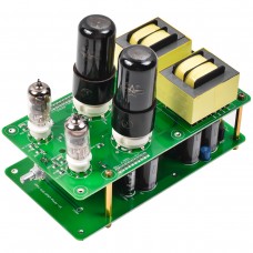 6J1 + 6P6P Bakelite Base Tube Power Amplifier 3W+3W Single-Ended Tube Power Amp Soldering-Free