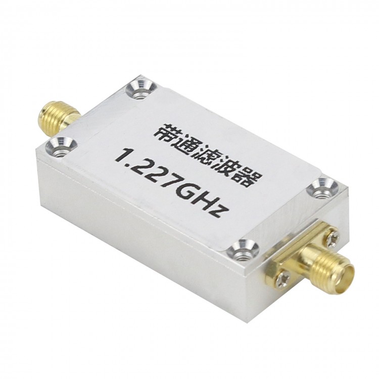 1.227GHz Band Pass Filter SAW BPF Filter with SMA Connector For GPS L2 ...