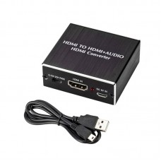 HDMI Converter HDMI Audio Extractor Splitter 4Kx2K HDMI To HDMI + SPDIF + R/L Audio Signal Converter