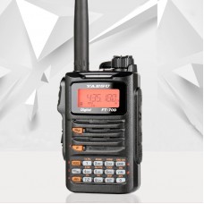 Yaesu FT-70DR Dual Band Walkie Talkie Handheld Transceiver VHF UHF Radio 5W IP54 Covers 1.5-3KM