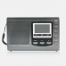 HRD-310 Full Band Radio Clock Portable Stereo Radio DSP Receiver FM MW SW For Listening Tests Gray