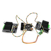 For Arduino Controller + Bluetooth Module + 2pcs High Power Motor Driver Board For RC Robot Tank Car