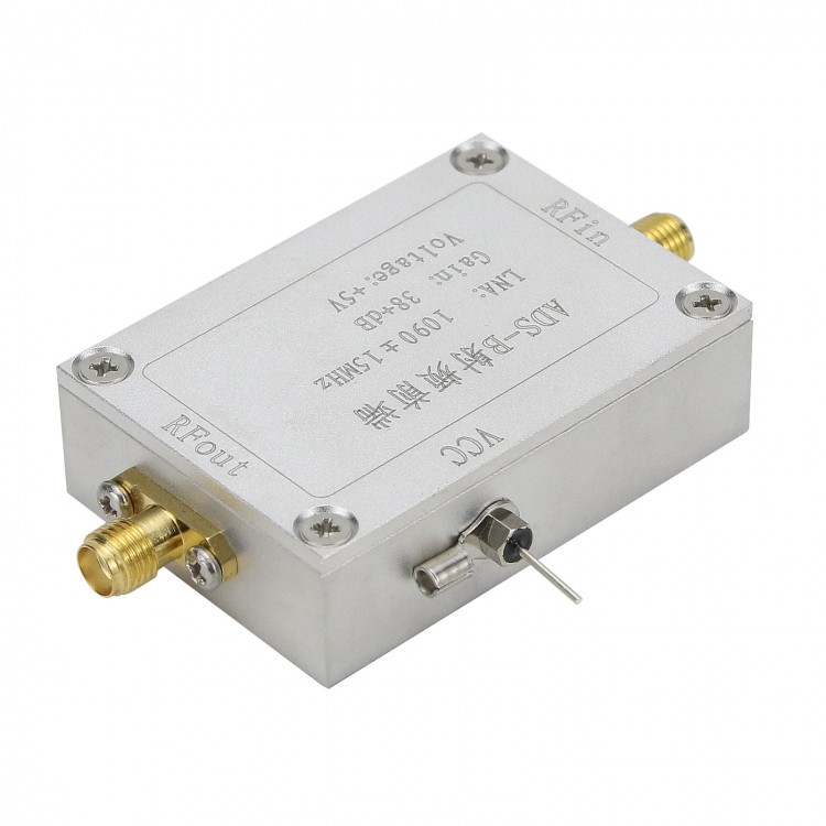 RF Power Amplifier 1090MHz 38dB Lower Noise Amplifier For ADS-B RF ...