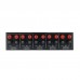 1 In 4 Out Amplifier 4 Zone Sound Source Signal Distribution Panel Single Input 300W Per Channel