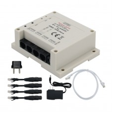 E1.31 (sACN) to DMX Interface / Bridge Controller 4 DMX512 Universes Output for Madrix MagicQ 