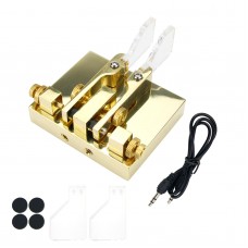 JPC-65 Telegraph Key Morse Key Automatic Dual Paddle Key Copper For CW Amateur Radio Walkie Talkie