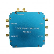LMX2595 Frequency Synthesizer Module Aluminum Alloy PLL 10M-20GHz HF Microwave Signal Generator